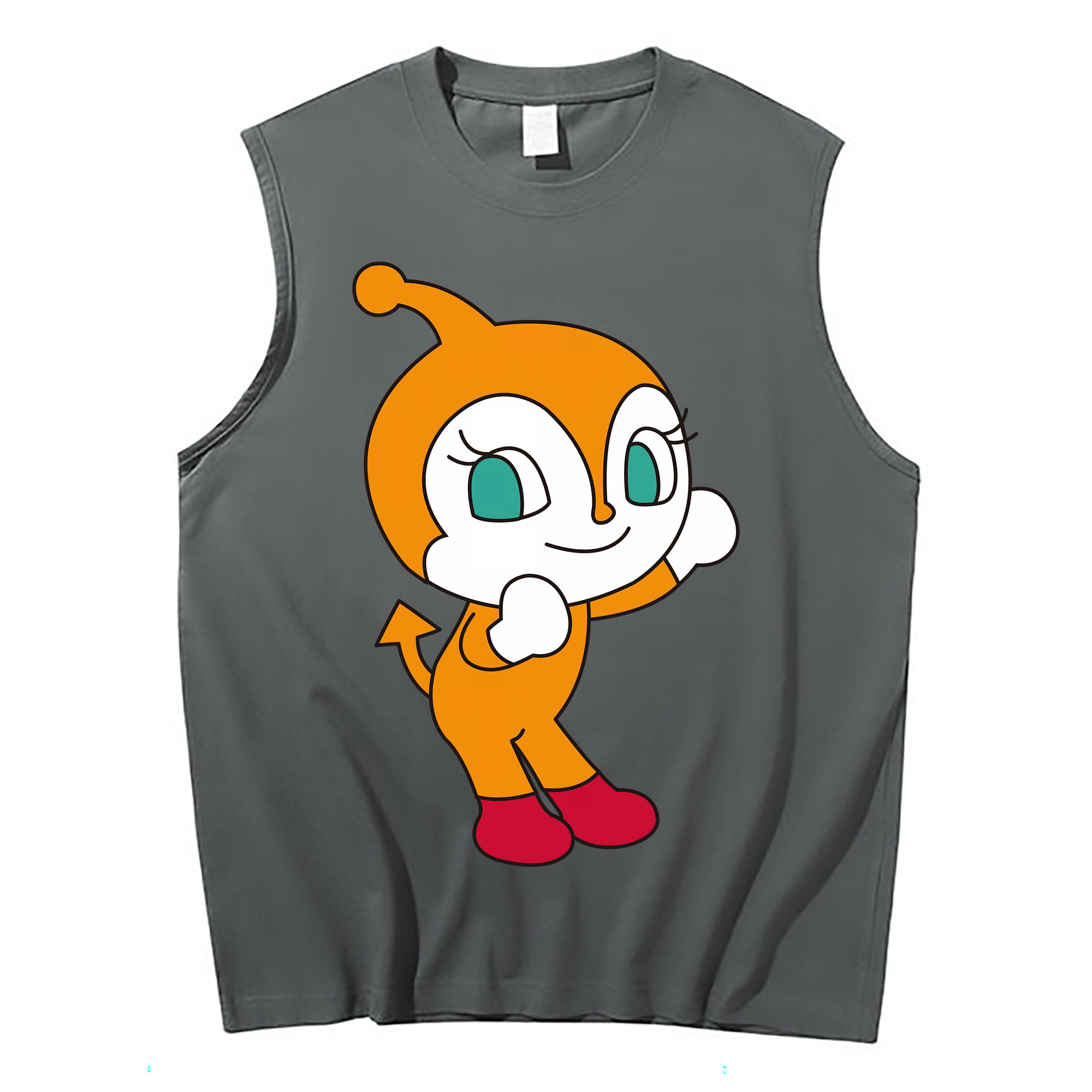 （画像用） アンパンマン Anpanman コットン100％タンクトップ（フロントプリント）